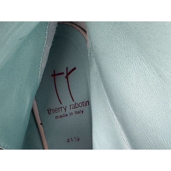 Thierry Rabotin Lace-up Boots Women 41 1/2 US 11 NWOB Napa Lather Lightweight - Picture 5 of 14